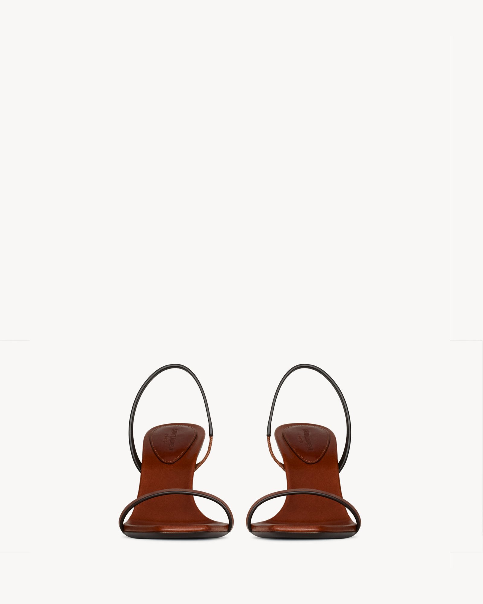 opyum slingbacks en cuir à tannage végétal