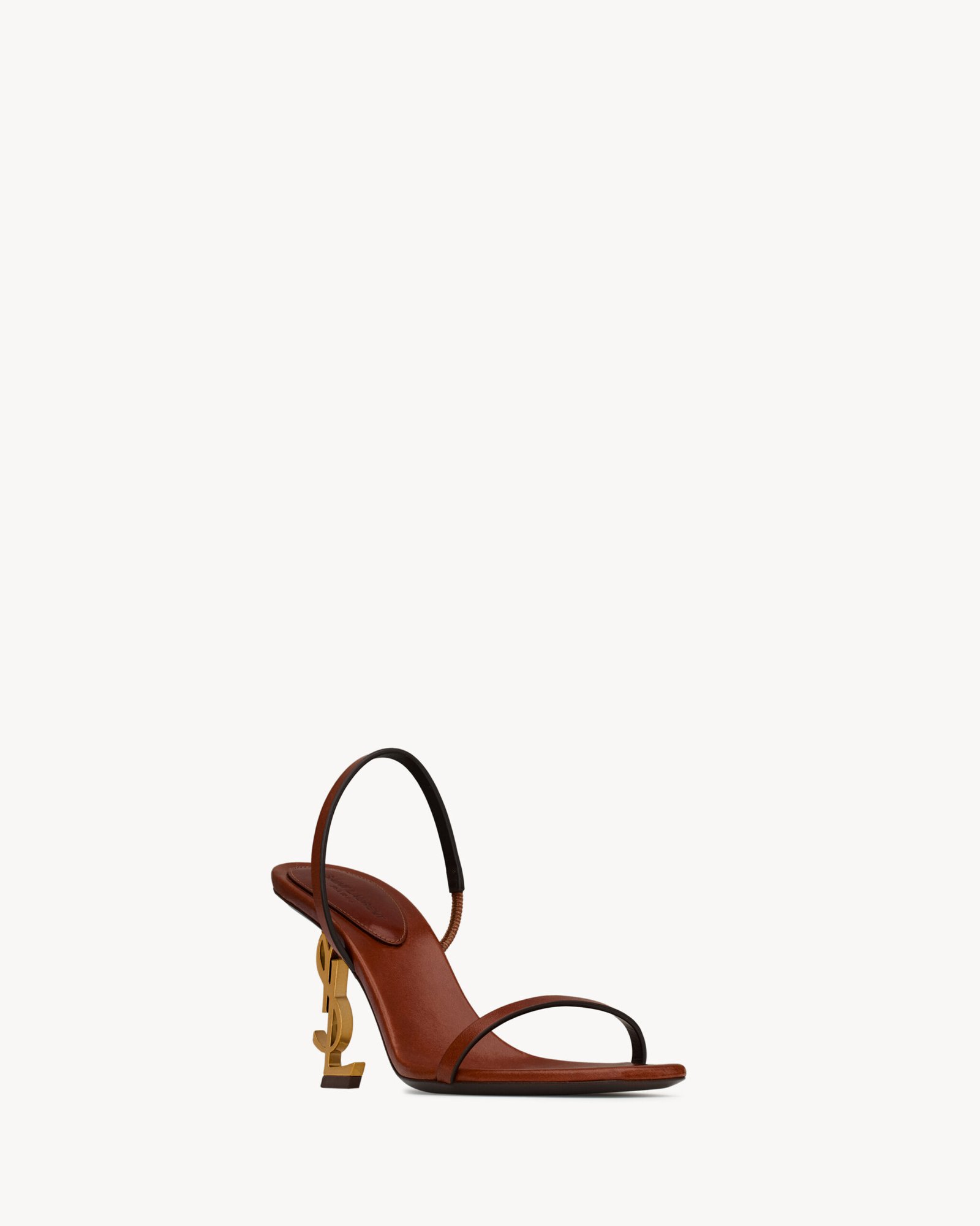 opyum slingbacks en cuir à tannage végétal