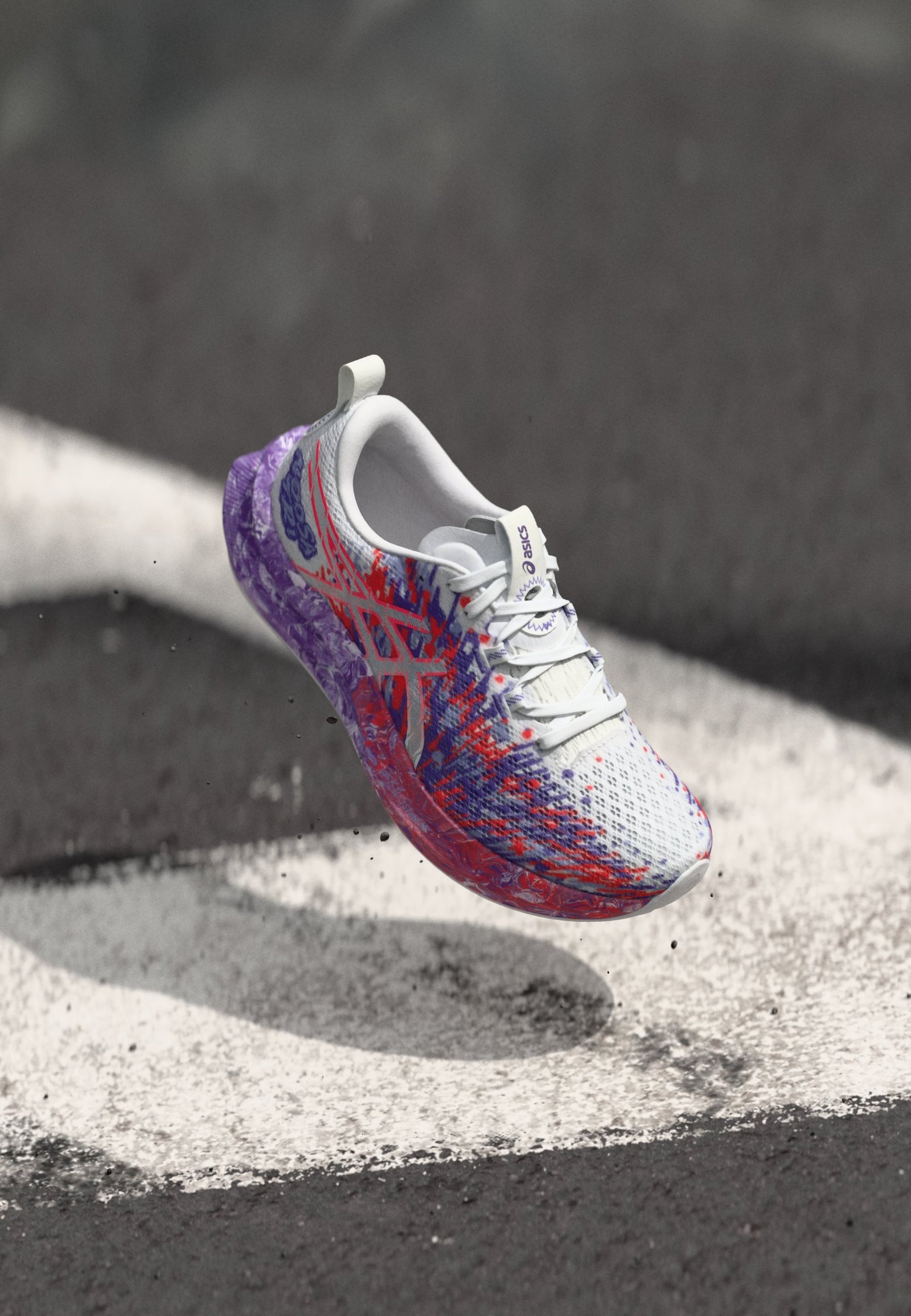 NOOSA TRI 16 - Chaussures de running sur route - white/edo purple