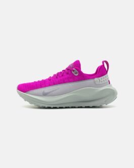 REACTX INFINITY RUN 4  - Chaussures de running sur route - vivid grape/metallic silver/light silver/photon dust/hot fuchsia