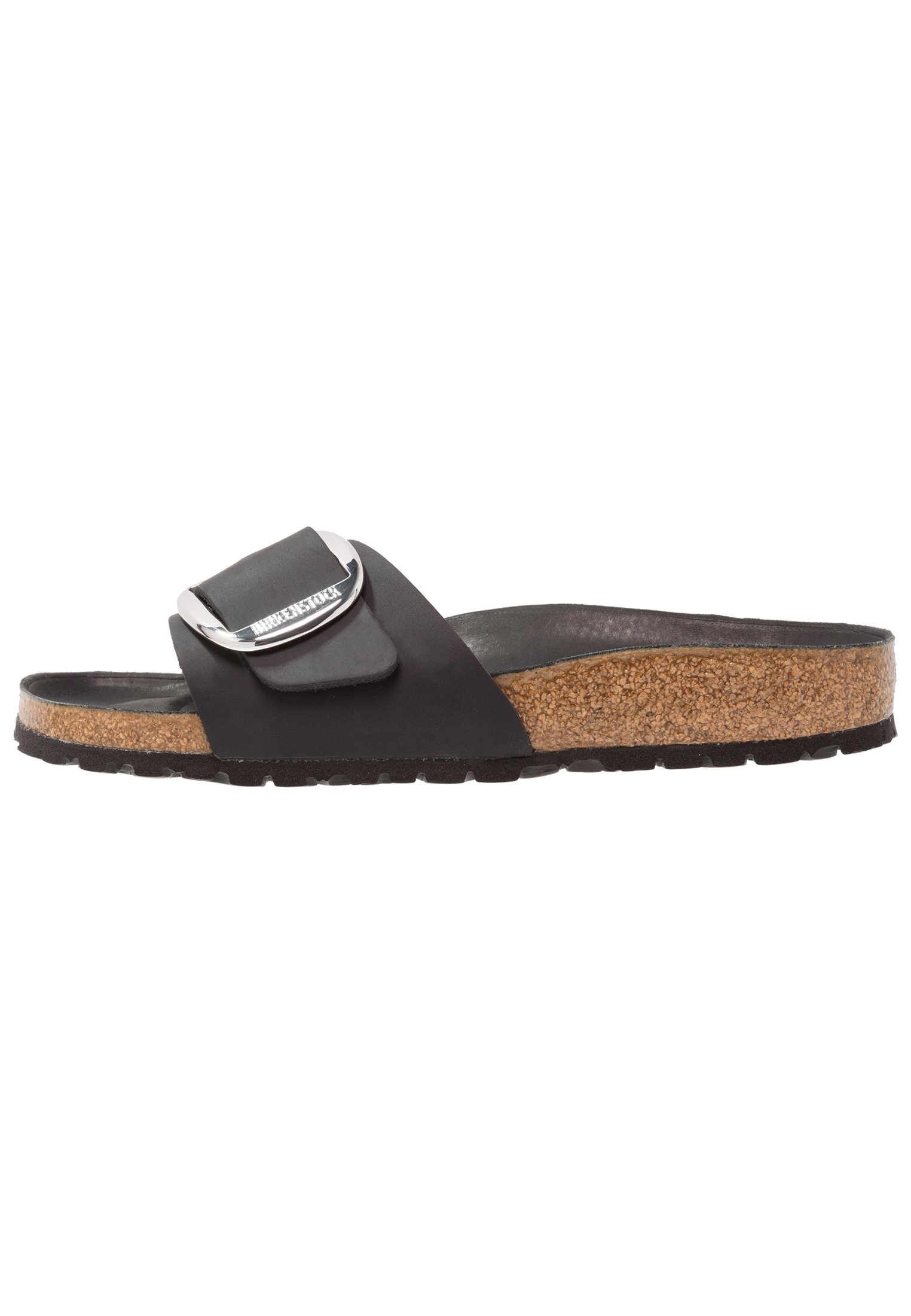 MADRID BIG BUCKLE LEOI HEX NARROW - Sandales - black - black