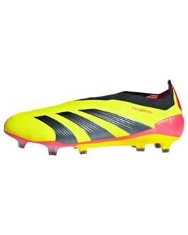 PREDATOR ELITE - Chaussures de football pour terrain sec - team solar yellow core black   solar red - team solar yellow core black   solar red