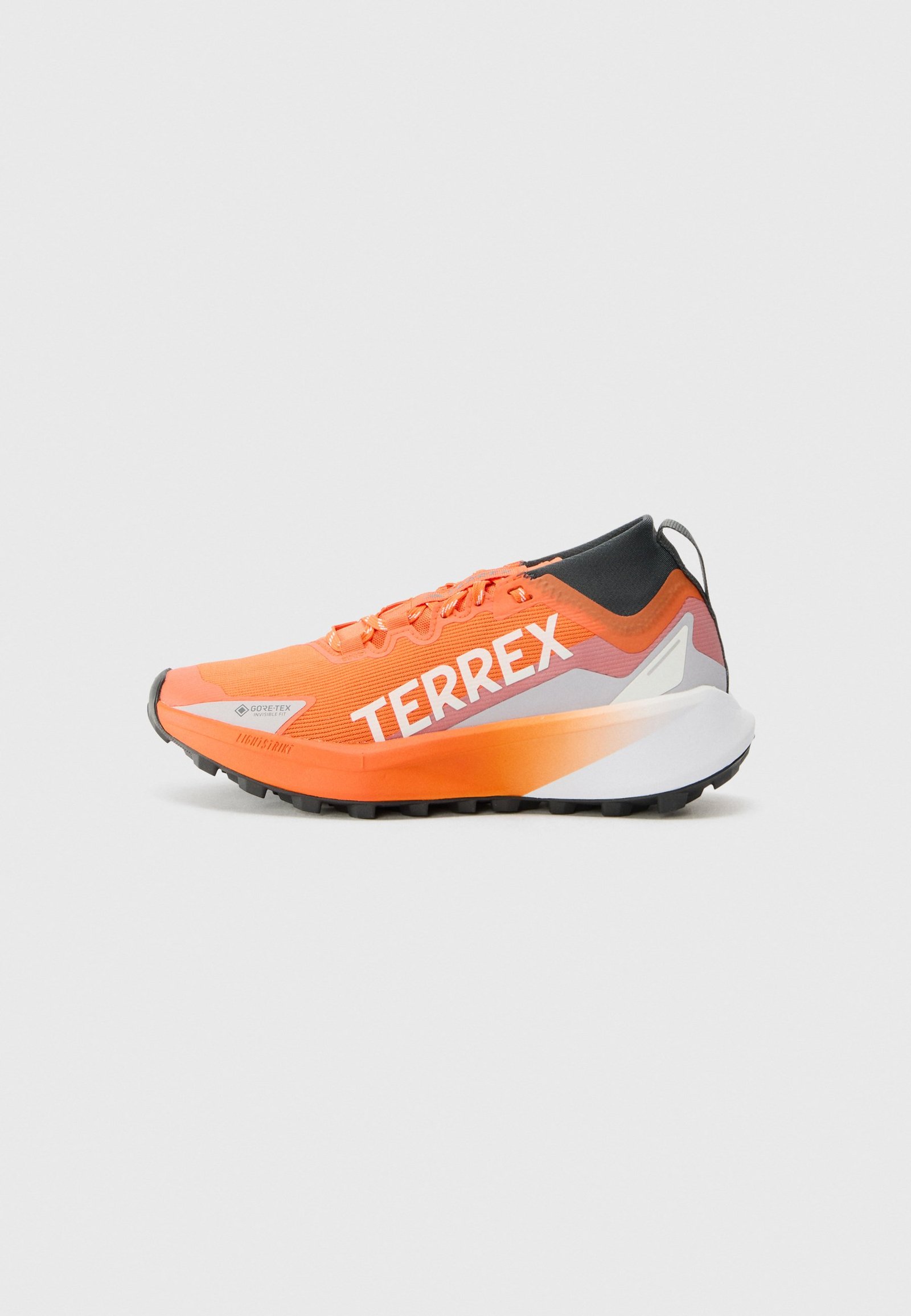 TERREX AGRAVIC TRAIL - Chaussures de running - semi impact orange/ftwr white/carbon