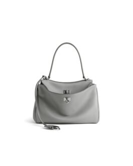 Balenciaga Sac À Main Rodeo Petit pour Femme en Gris Nuage
