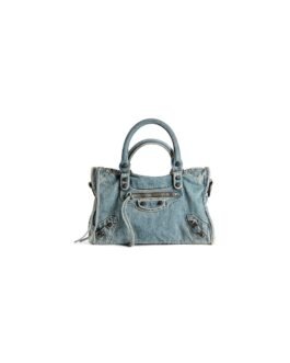 Balenciaga Sac Le City Petit en Bleu