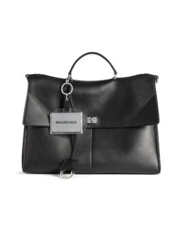 Balenciaga Sac Portfolio Rodeo pour Homme en Noir