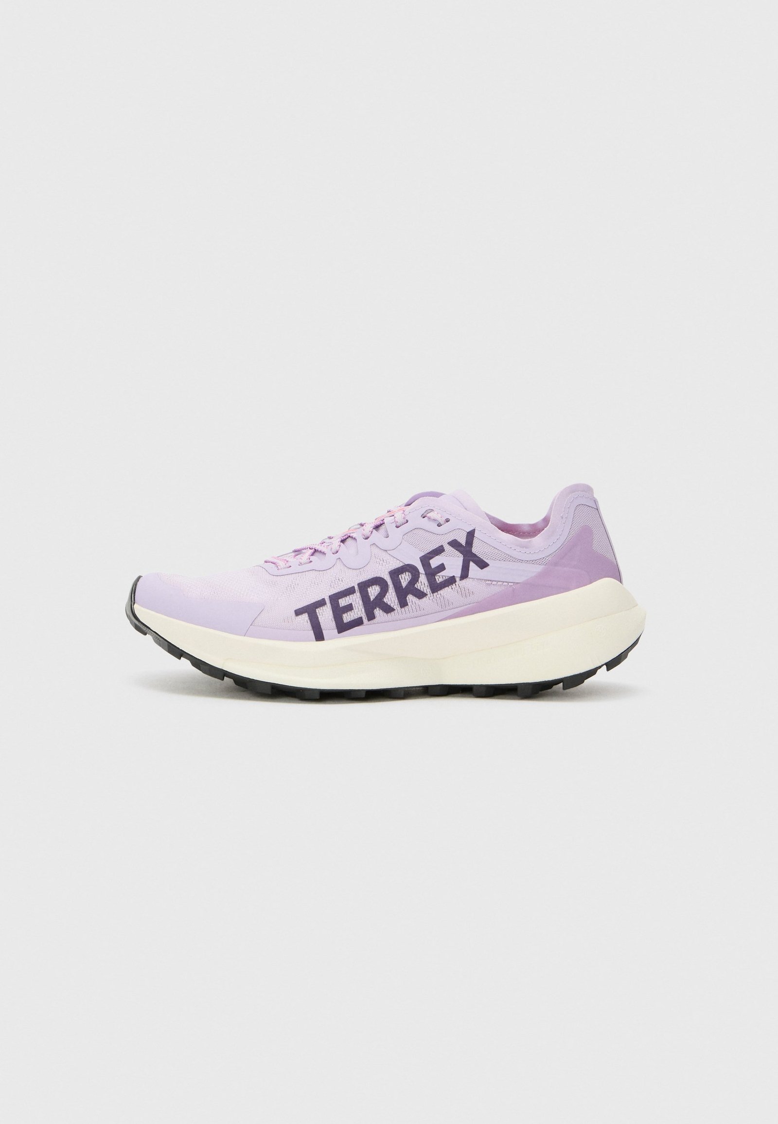 AGRAVIC SPEED TRAIL - Chaussures de running - powder plum/aurora plum/lucid red