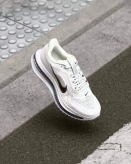 PEGASUS PREMIUM - Chaussures de running sur route - white/metallic silver