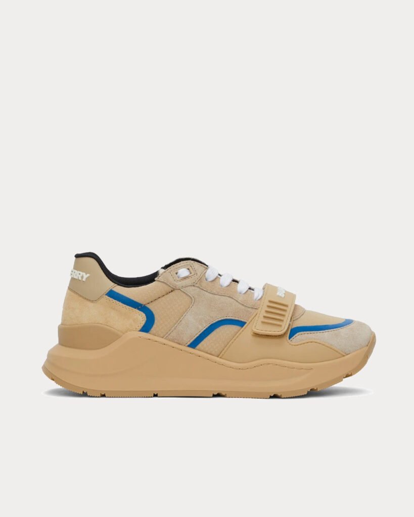 Baskets basses Burberry Ramsey beiges