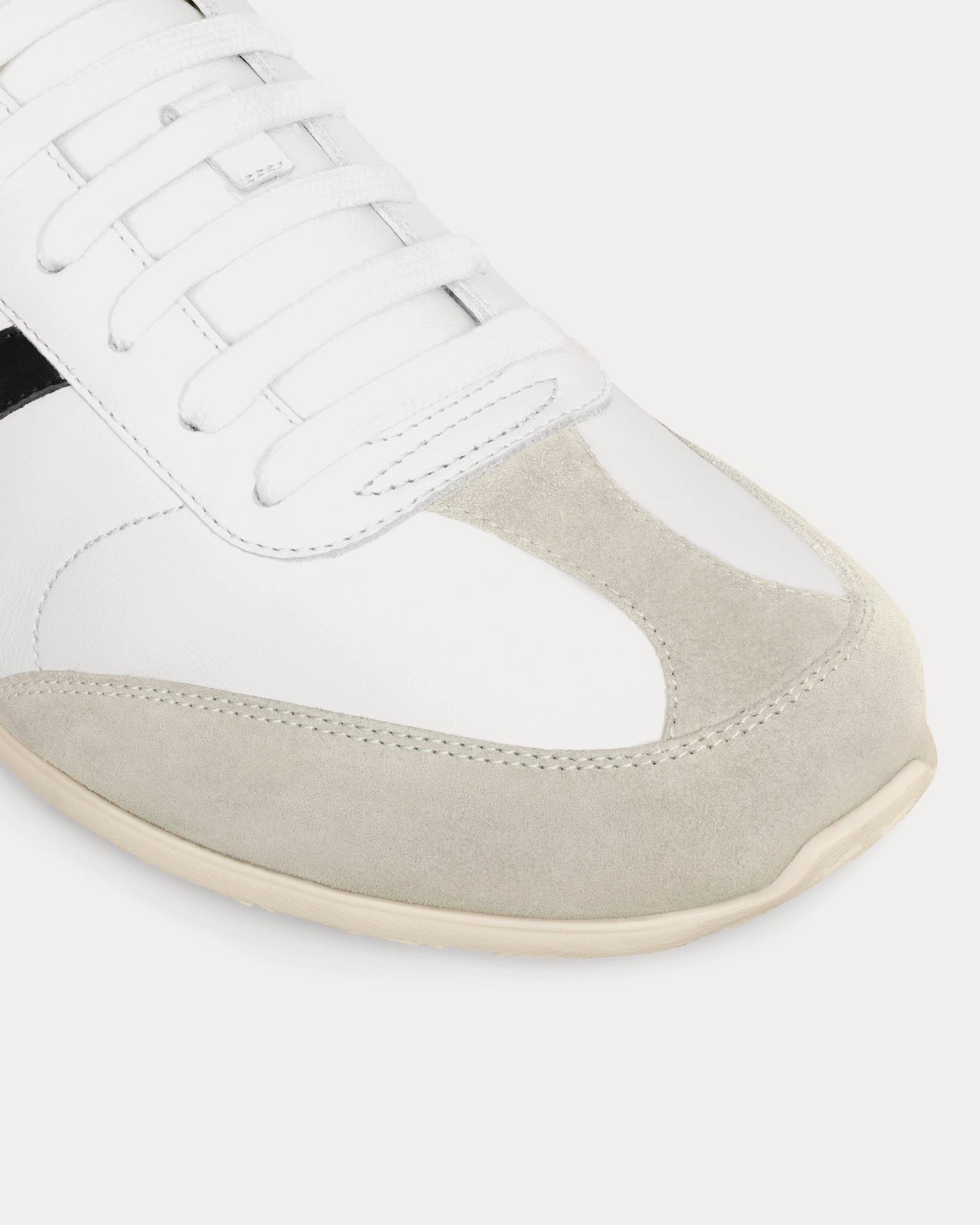 Baskets basses Celine Jogger avec signature Triomphe blanc optique / gris / noir – Image 4