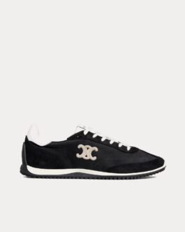 Baskets basses noires Celine Racer