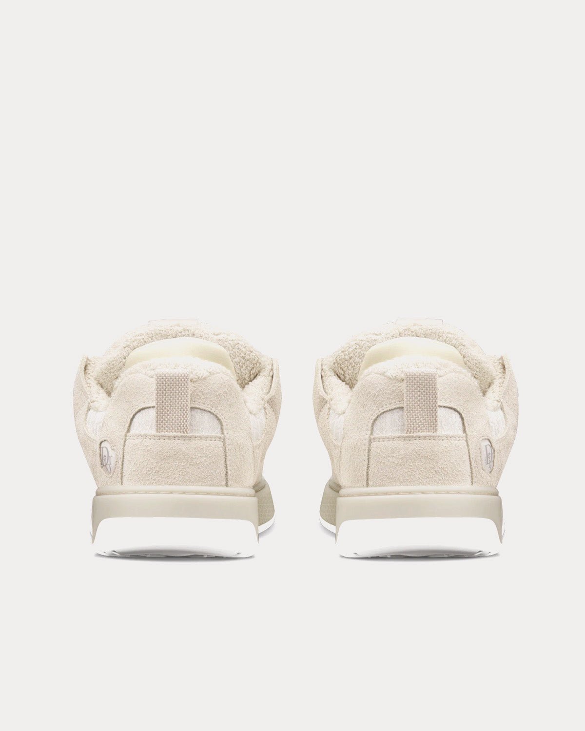 Baskets basses Dior x ERL B9S Skater édition limitée et numérotée en daim lilas et jacquard Dior Oblique – Image 4