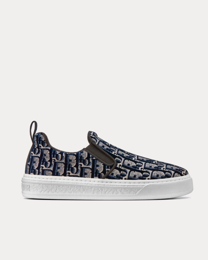 Baskets noires à enfiler Dior Solar