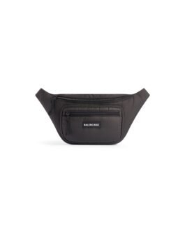 Balenciaga Sac Ceinture Explorer pour Homme en Noir