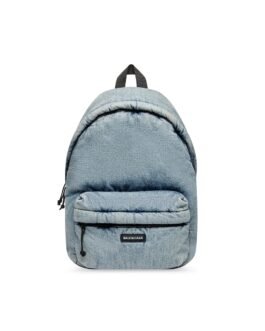 Balenciaga Sac À Dos Explorer pour Homme en Bleu Délavé