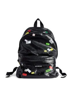 Balenciaga Sac À Dos Explorer en Noir/multicolore