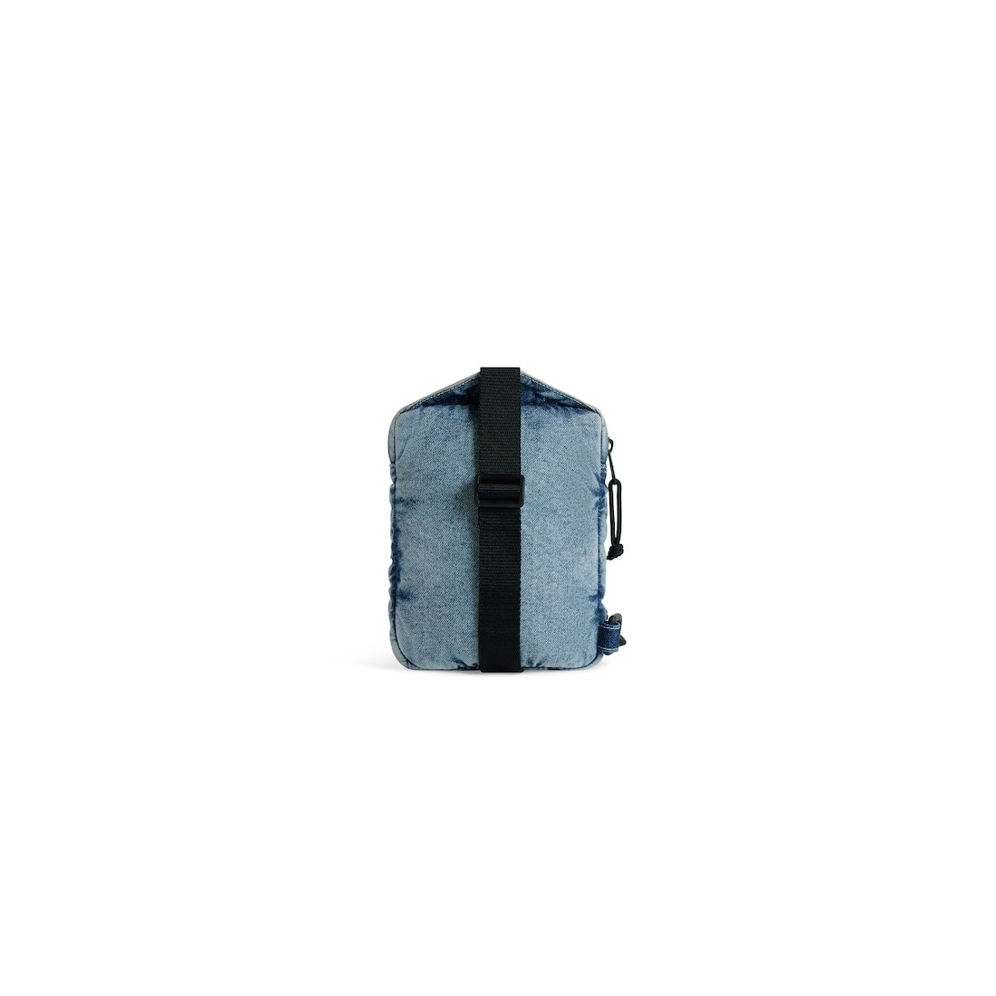 Balenciaga Sac Messenger À Bandoulière Explorer pour Homme en Bleu Délavé