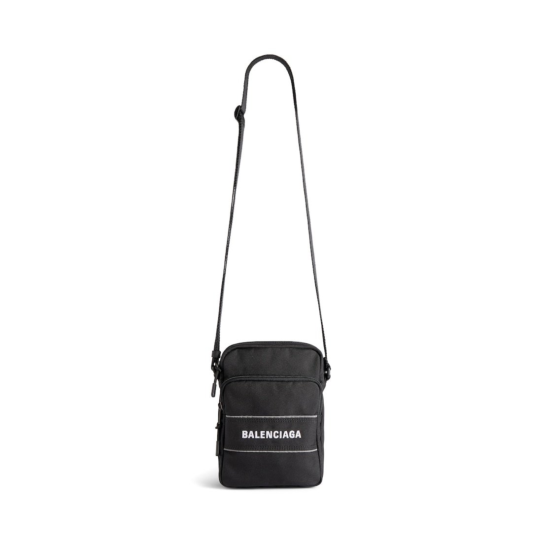Balenciaga Sac Messenger Sport Petit pour Homme en Noir