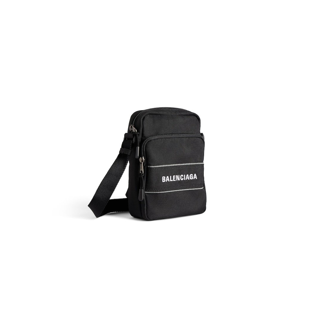 Balenciaga Sac Messenger Sport Petit pour Homme en Noir