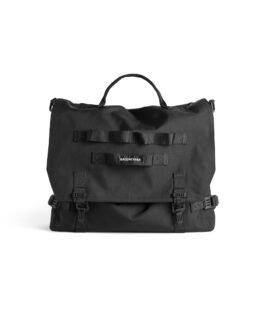 Balenciaga Sac Messenger Army pour Homme en Noir