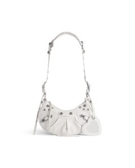 Balenciaga Sac Porté Épaule Le Cagole Xs en Blanc