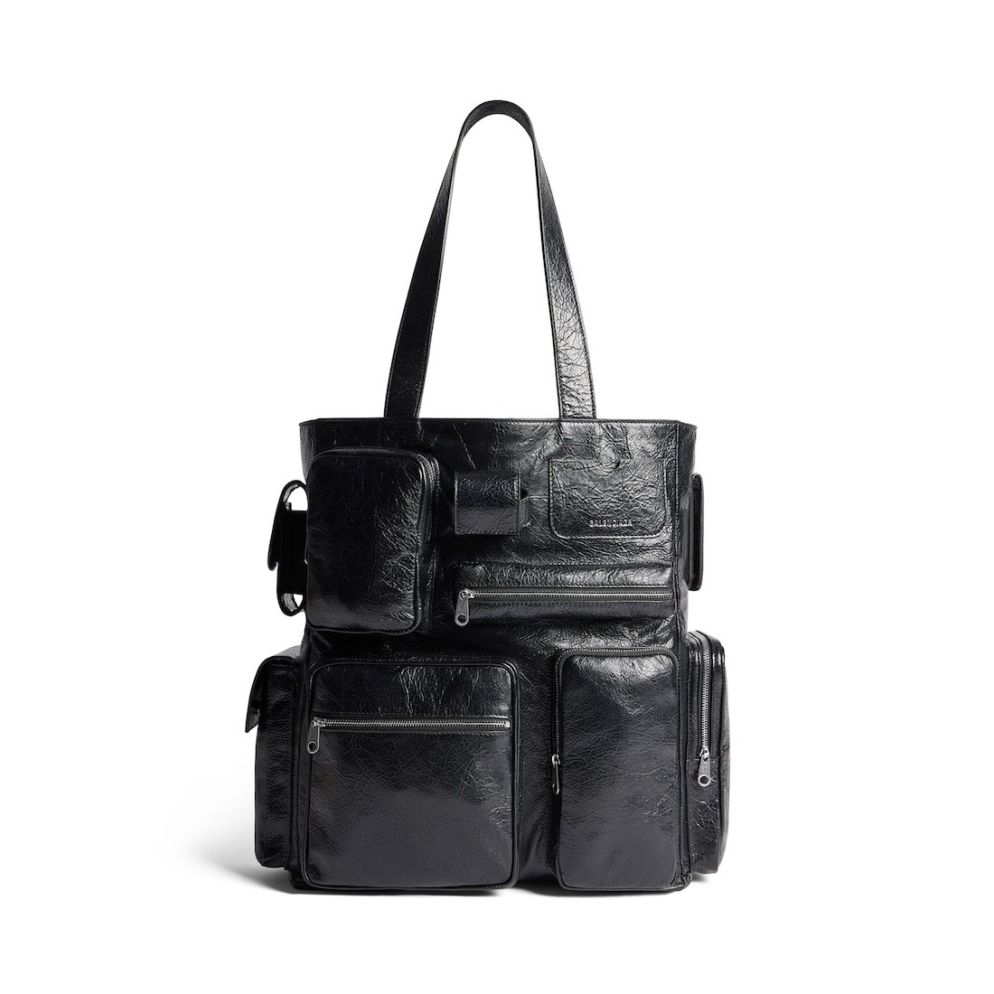 Balenciaga Sac Cabas Superbusy pour Homme en Noir