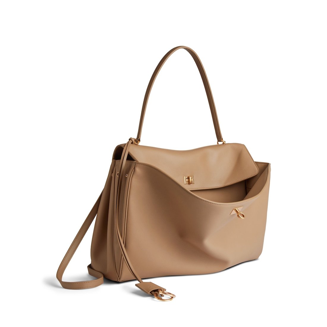 Balenciaga Sac À Main Rodeo Grand pour Femme en Latte