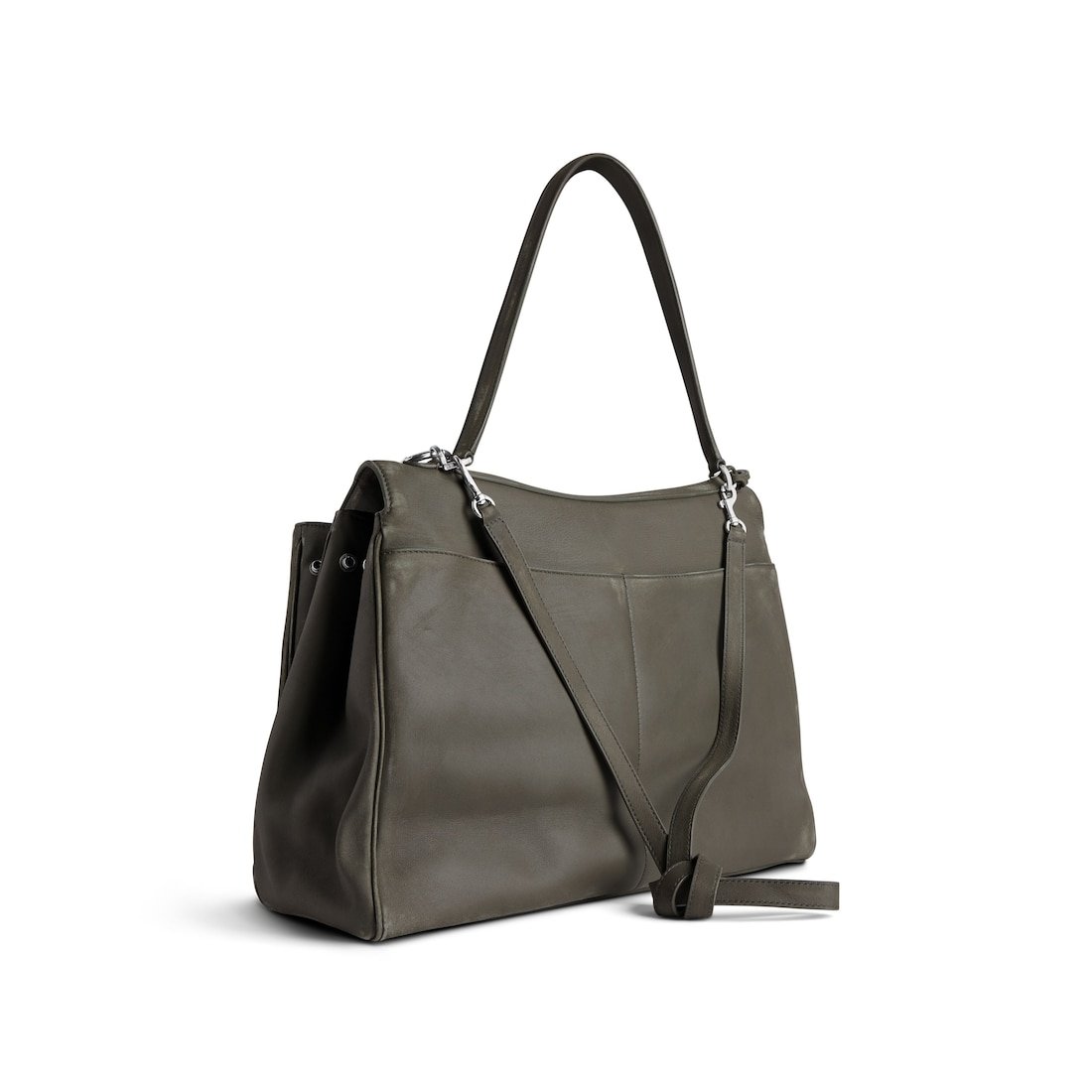 Balenciaga Sac À Main Rodeo Grand Avec Charms pour Femme en Kaki