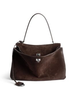 Balenciaga Sac À Main Rodeo Grand en Espresso Clair