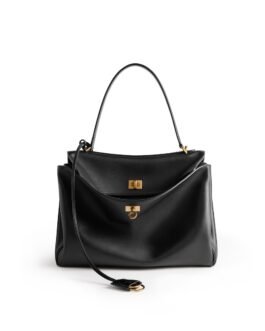 Balenciaga Sac À Main Rodeo Moyen en Noir – Réf. BPC-85259
