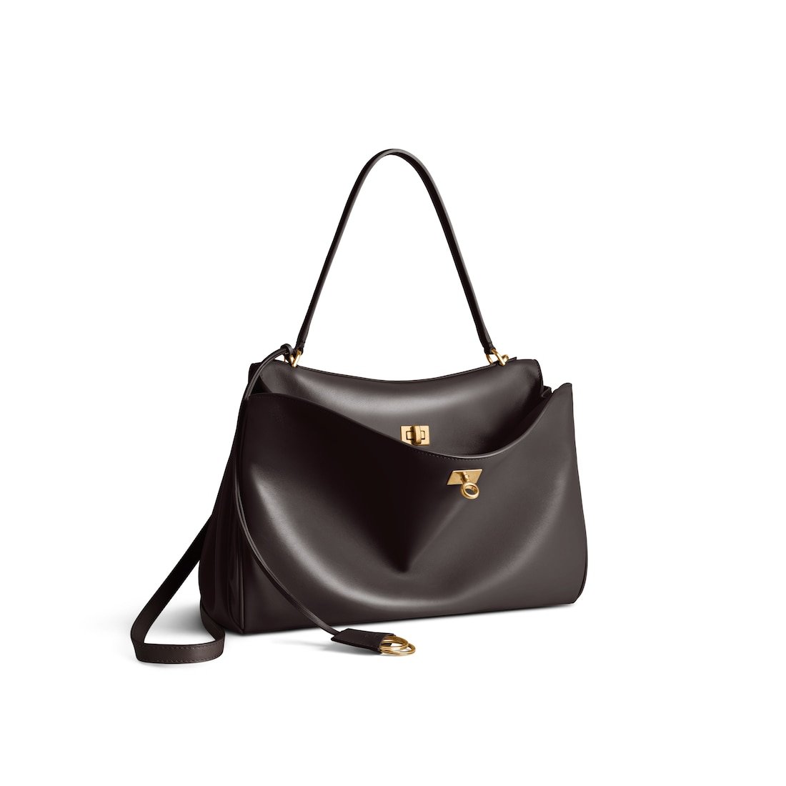 Balenciaga Sac À Main Rodeo Moyen pour Femme en Espresso