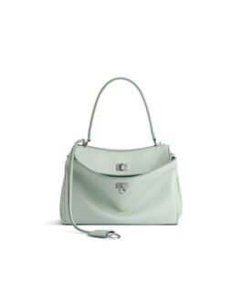 Balenciaga Sac À Main Rodeo Petit pour Femme en Vert Minéral