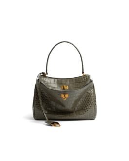 Balenciaga Sac À Main Rodeo Petit pour Femme en Vert Militaire