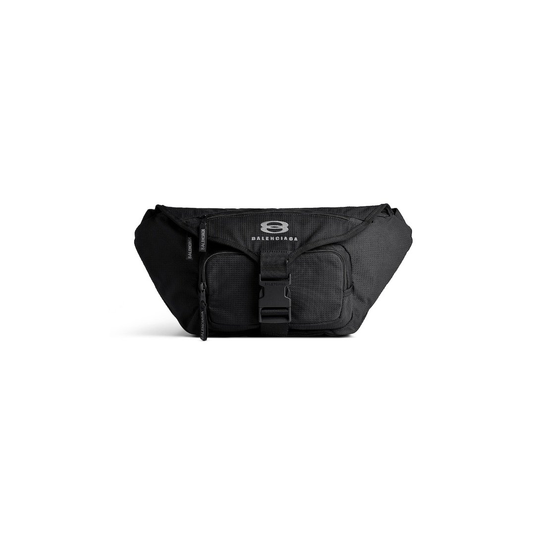 Balenciaga Sac Ceinture Unity Grand pour Homme en Noir