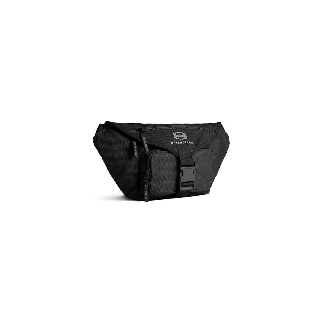 Balenciaga Sac Ceinture Unity Grand pour Homme en Noir