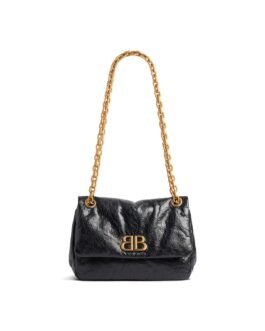 Balenciaga Sac Monaco Mini en Noir – Réf. BPC-84997