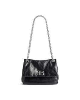 Balenciaga Sac Monaco Mini en Noir – Réf. BPC-85003