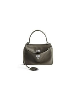 Balenciaga Sac À Main Rodeo Mini en Kaki
