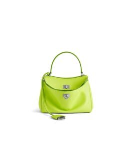 Balenciaga Sac À Main Rodeo Mini en Vert Pomme