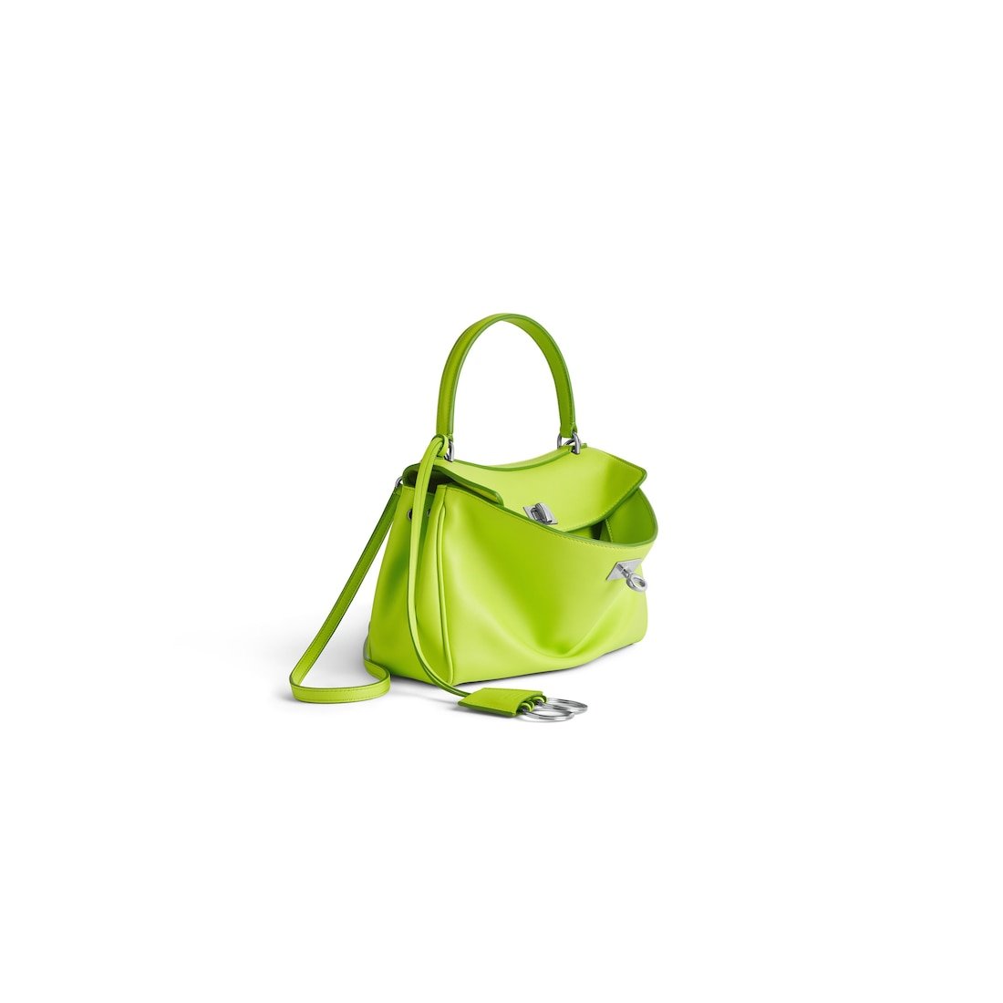 Balenciaga Sac À Main Rodeo Mini pour Femme en Vert Pomme