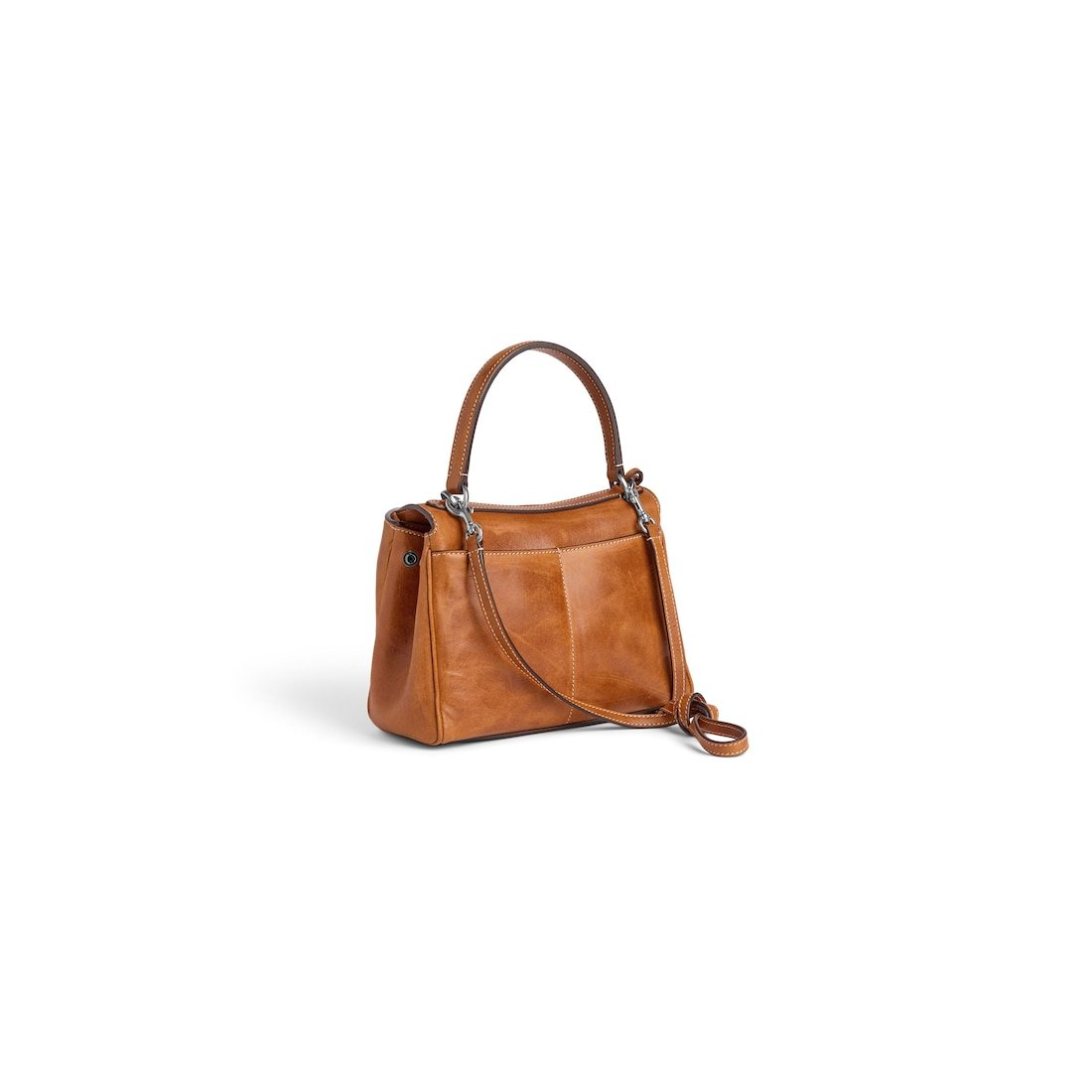 Balenciaga Sac À Main Rodeo Mini pour Femme en Beige Cowboy