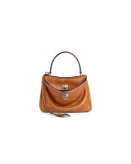 Balenciaga Sac À Main Rodeo Mini pour Femme en Beige Cowboy