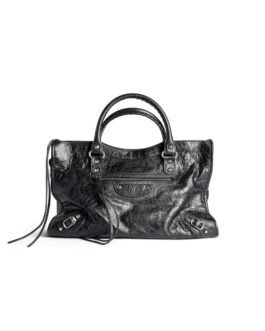 Balenciaga Sac Le City Moyen en Noir – Réf. BPC-85185