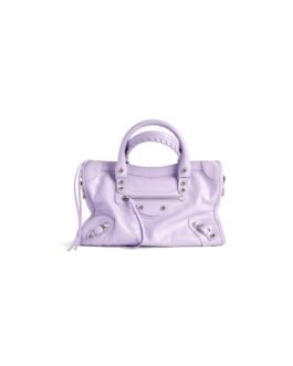 Balenciaga Sac Le City Petit en Violet Clair
