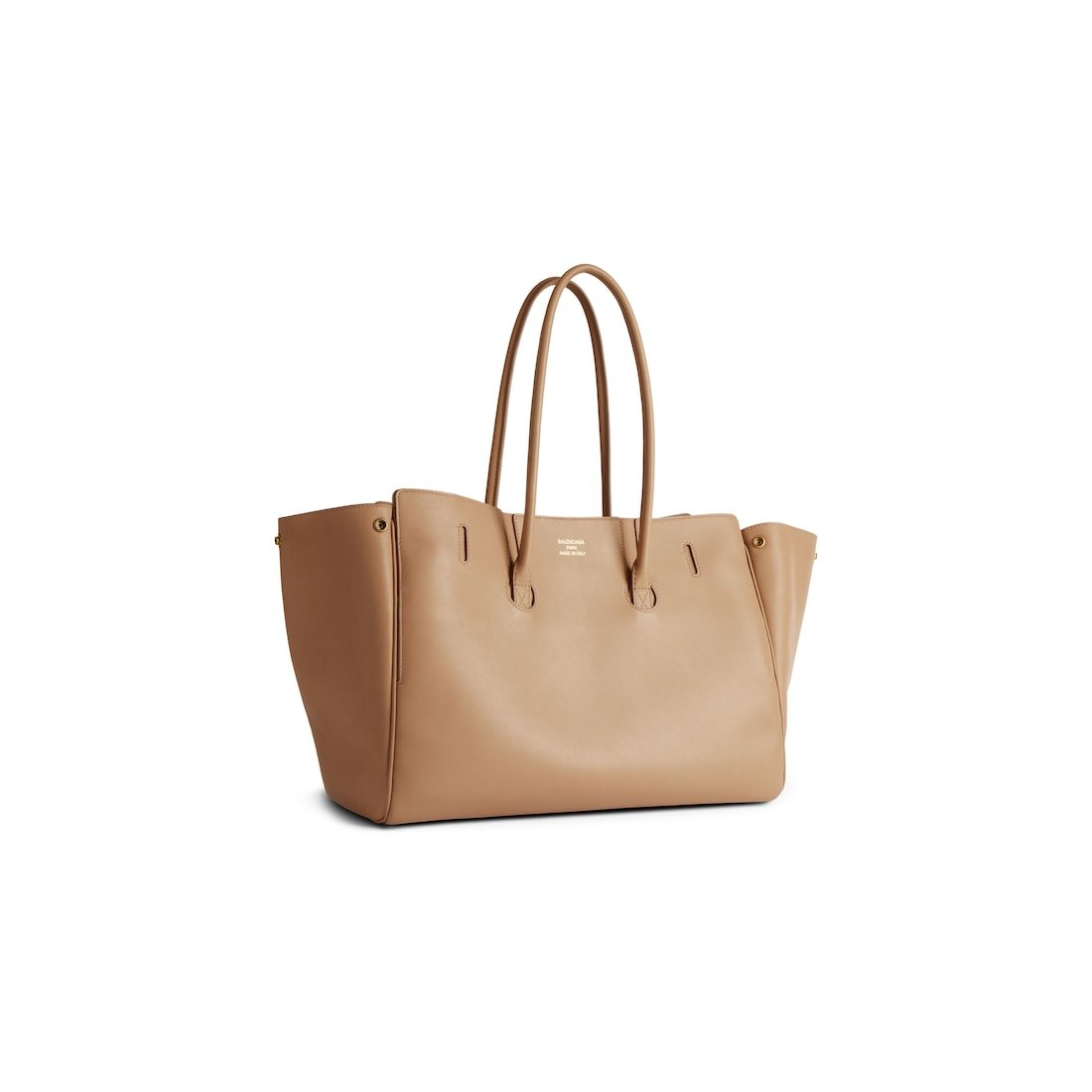 Balenciaga Sac Carry All Bel Air Moyen pour Femme en Latte