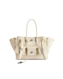 Balenciaga Sac Carry All Bel Air Moyen en Soja