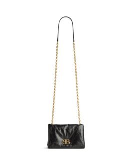 Balenciaga Sac Monaco Nano en Noir