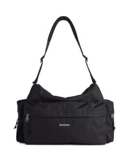 Balenciaga Sac De Voyage Explorer À Poches Multiples Moyen pour Homme en Noir