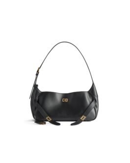 Balenciaga Sac Porté Épaule Bel Air Petit en Noir