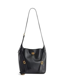 Balenciaga Sac Hobo Bel Air Petit en Noir